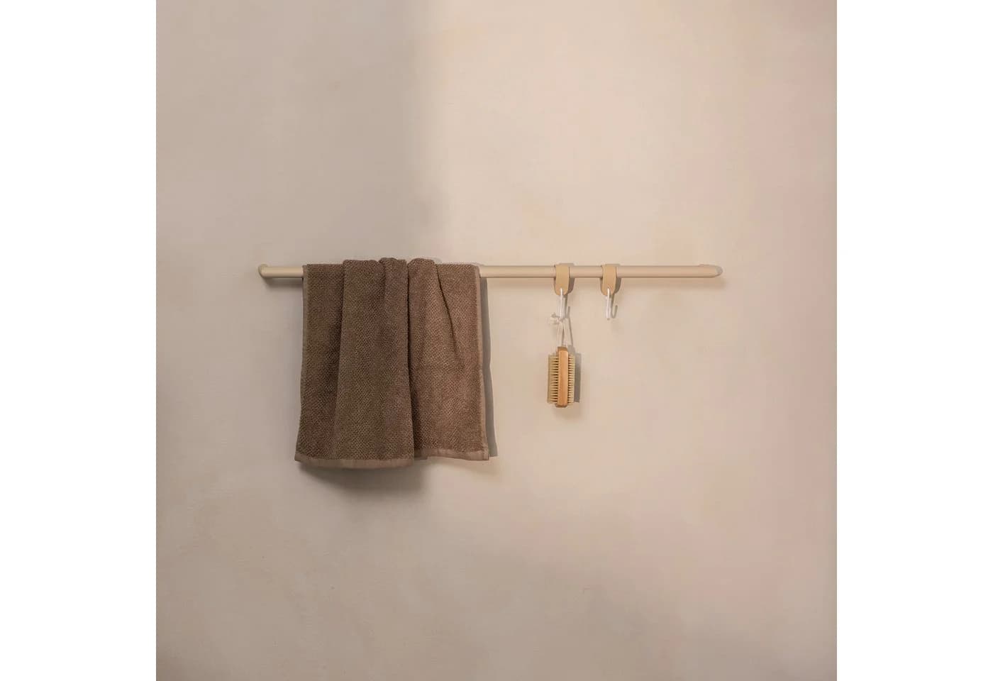 Metallbude Handtuchhalter VANA Beige Minimalistisch - Bild 2