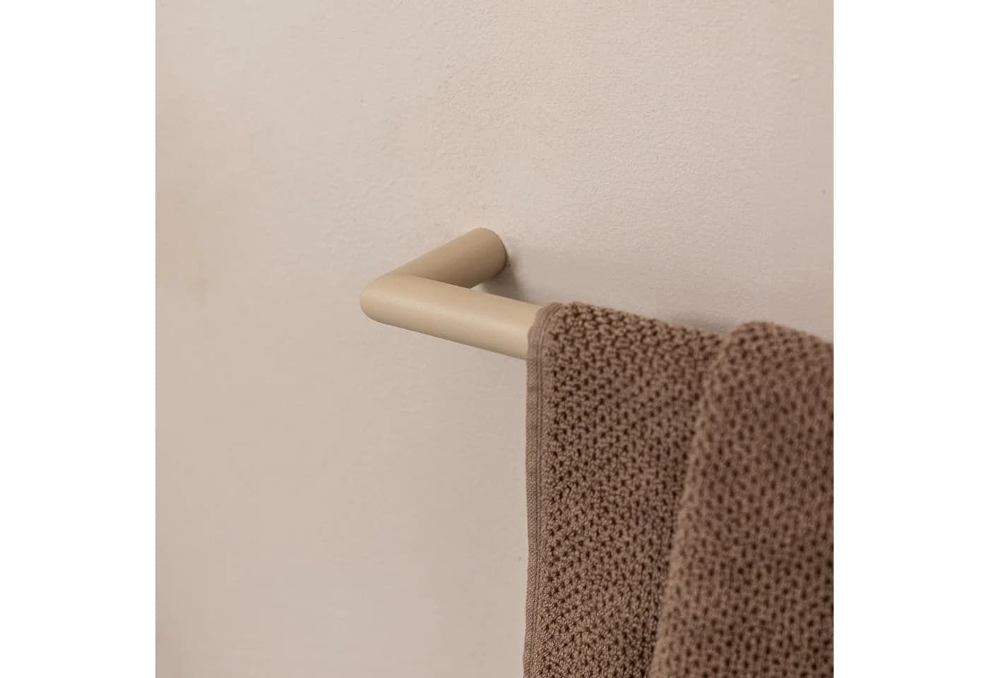 Metallbude Handtuchhalter VANA Beige Minimalistisch - Bild 3