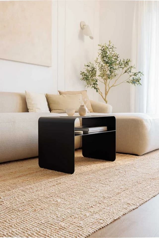 Metallbude Couchtisch COSMO 2in1 Schwarz Metall Design - Bild 3