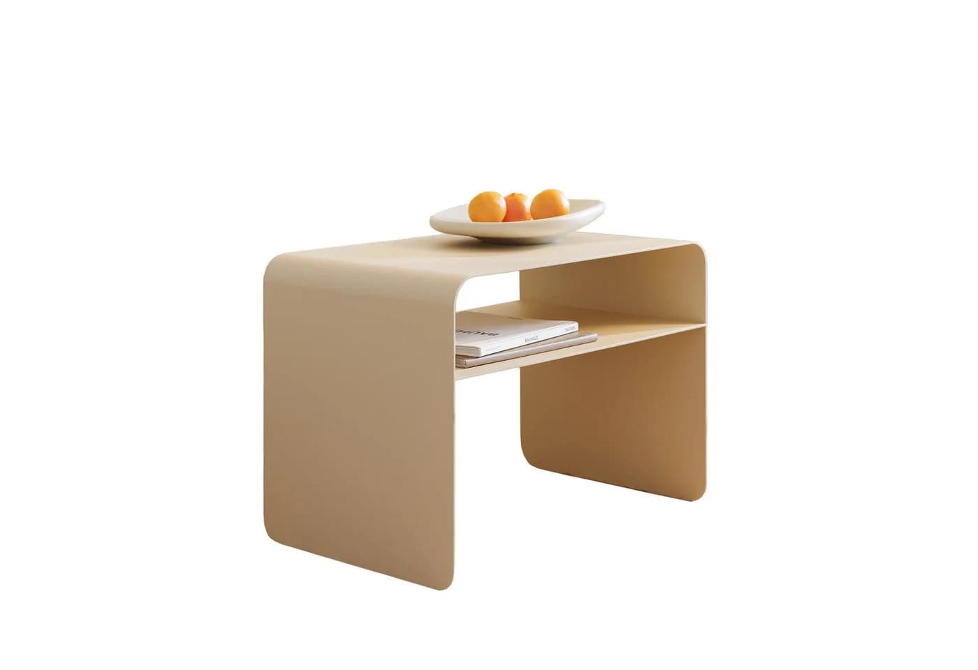 Metallbude Beistelltisch COSMO 2in1 Design Couchtisch Rutschfest