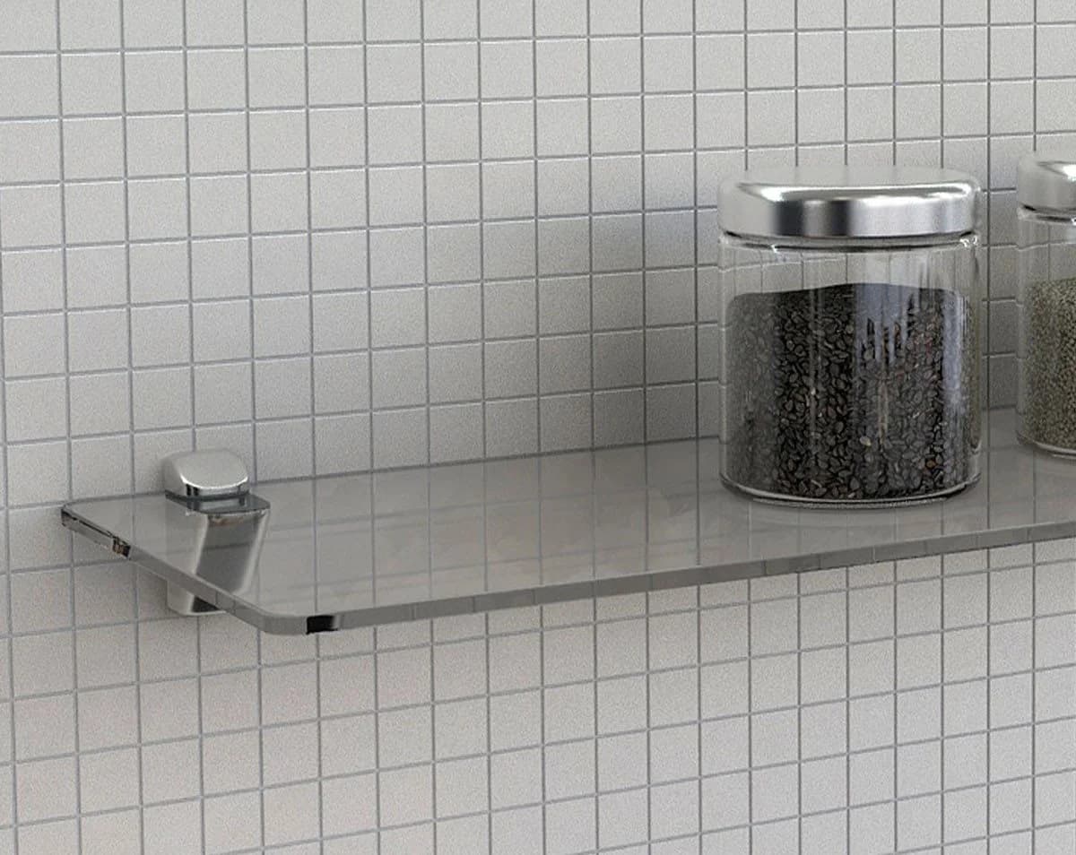 einfachgutemoebel Glasregal 60x10cm Sicherheitsglas ESG - Bild 4
