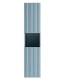einfachgutemoebel Bad Hochschrank ILUNA Blue 140cm 2-türig Bild 1
