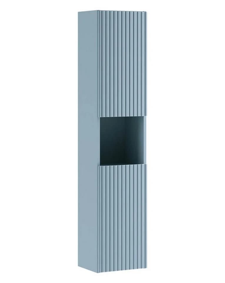 einfachgutemoebel Bad Hochschrank ILUNA Blue 140cm 2-türig - Bild 3