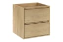 einfachgutemoebel Waschtischunterschrank VANDA CREMONA 50cm Beige Modern Bild 1