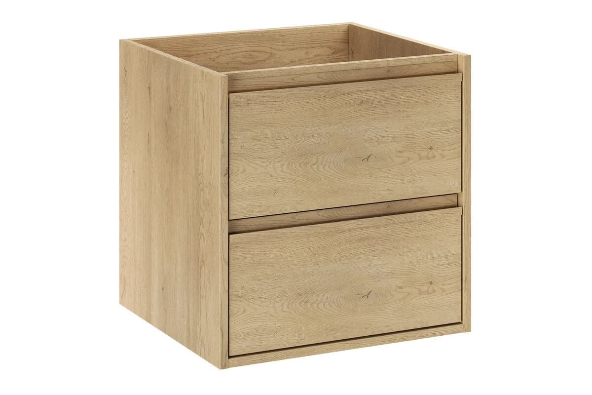 einfachgutemoebel Waschtischunterschrank VANDA CREMONA 50cm Beige Modern