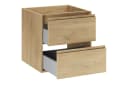einfachgutemoebel Waschtischunterschrank VANDA CREMONA 50cm Beige Modern Bild 3