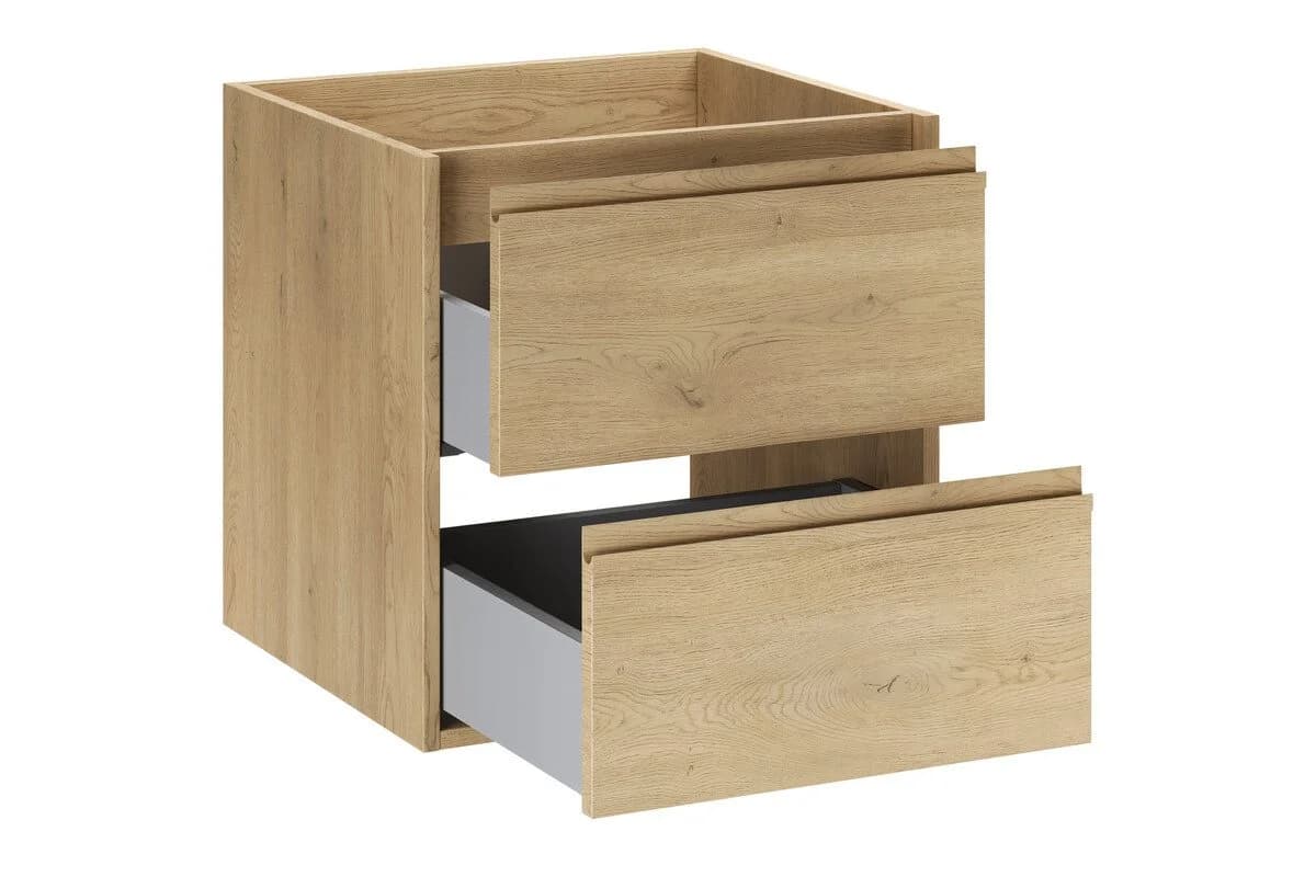 einfachgutemoebel Waschtischunterschrank VANDA CREMONA 50cm Beige Modern - Bild 3