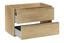 einfachgutemoebel Waschtischunterschrank VANDA CREMONA 80cm Beige Modern Bild 3
