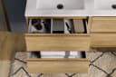 einfachgutemoebel Waschtischunterschrank VANDA CREMONA 80cm Beige Modern Bild 5