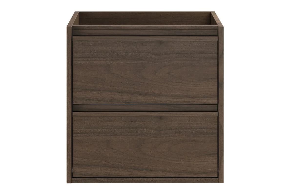 einfachgutemoebel Waschtischunterschrank VANDA VILLA 50cm Walnuss Modern - Bild 2