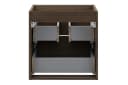 einfachgutemoebel Waschtischunterschrank VANDA VILLA 50cm Walnuss Modern Bild 4