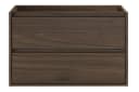 einfachgutemoebel Waschtischunterschrank VANDA VILLA 80cm Walnuss Soft-Close Bild 2