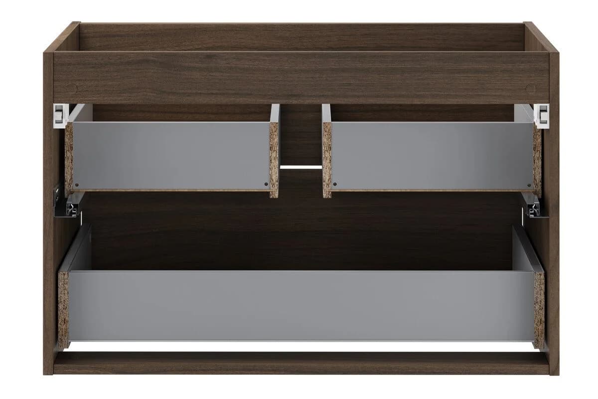 einfachgutemoebel Waschtischunterschrank VANDA VILLA 80cm Walnuss Soft-Close - Bild 4
