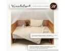 Meivita Kinderbettdecke Bio Merino Ganzjahresdecke Beige Bild 1