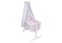 Baby-Delux Babybettwäsche Wiegenset 6-tlg. Magic Stars Rosa Bild 2