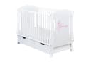 Baby-Delux Babybett Lia Princess Weiß Kiefer mit Bettkasten Bild 1