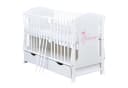 Baby-Delux Babybett Lia Princess Weiß Kiefer mit Bettkasten Bild 2