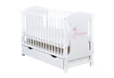 Baby-Delux Babybett Lia Princess Weiß Kiefer mit Bettkasten Bild 3