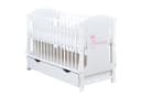 Baby-Delux Babybett Lia Princess Weiß Kiefer mit Bettkasten Bild 4