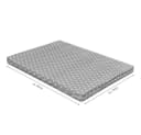 Baby-Delux Laufgittermatratze Grau Sternchen 75x100 cm Bild 3