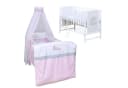Baby-Delux Babybett Mia Komplettset 10-tlg. Weiß Massivholz Bild 2