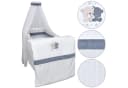 Baby-Delux Kinderbett Jack 70x140 Weiß Premium Komplettset Bild 1