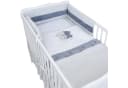 Baby-Delux Kinderbett Jack 70x140 Weiß Premium Komplettset Bild 3