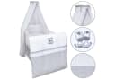 Baby-Delux Komplettbett Babybett Jack 10-tlg. Weiß Bild 1