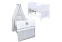 Baby-Delux Komplettbett Babybett Jack 10-tlg. Weiß Bild 2