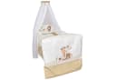 Baby-Delux Babybett Jack Komplettset 10-tlg. 70x140 cm Weiß Bild 1
