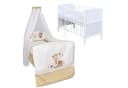 Baby-Delux Babybett Jack Komplettset 10-tlg. 70x140 cm Weiß Bild 2