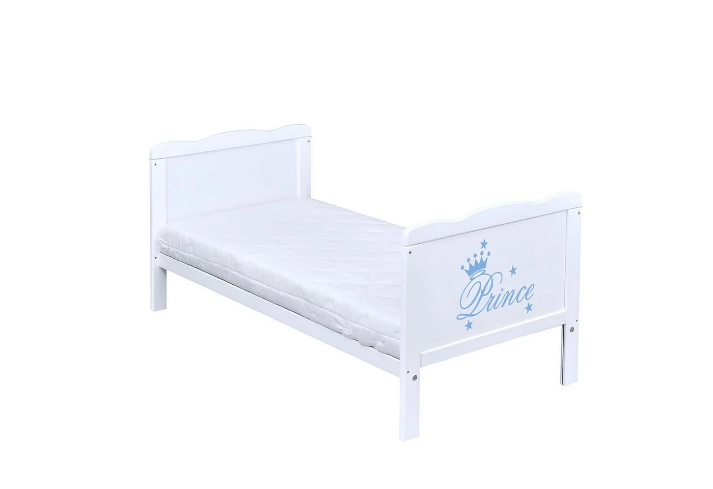 Märchenhaftes Babybett aus Kiefernholz in Weiß - Bild 3