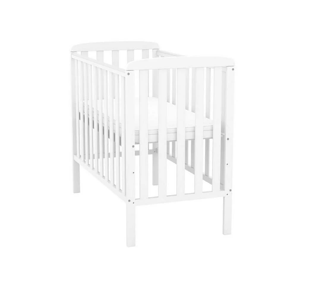 Baby-Delux Babybett Compact Beistellbett 50x100 cm Weiß - Bild 1