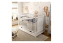 Baby-Delux Babybett Mia Weiß mit Schublade und Matratze Bild 1