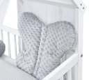 Baby-Delux Komplettbett Hausbett 60x120 cm Weiß mit Schutzgitter Bild 5