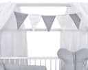 Baby-Delux Komplettbett Hausbett Babybett Komplettset Waffelpique 12-tlg. weiß Bild 3