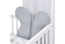 Baby-Delux Komplettbett Hausbett Babybett Komplettset Waffelpique 12-tlg. weiß Bild 4