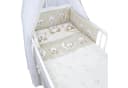 Baby-Delux Babybettwäsche Set 4-tlg. Nestchen Chiffonhimmel Teddy Beige Bild 1