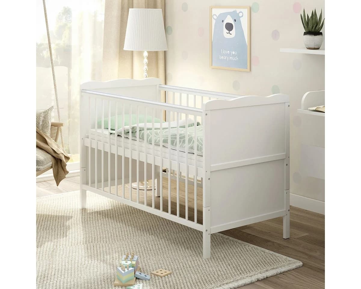 Baby-Delux Kinderbett Jack 70x140 Weiß Komplettset - Bild 4