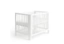 Baby-Delux Babybett Lio Weiß Umbaubar mit Matratze Bild 2