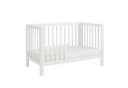 Baby-Delux Babybett Lio Weiß Umbaubar mit Matratze Bild 4