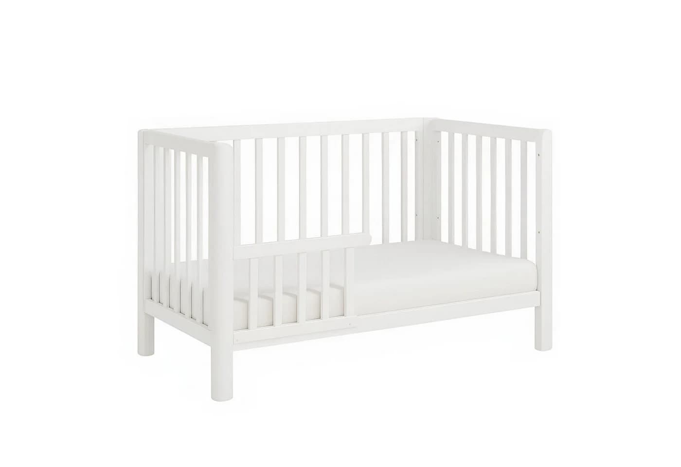Baby-Delux Babybett Lio Weiß Umbaubar mit Matratze - Bild 4