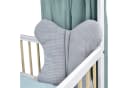 Baby-Delux Babybett Komplettset 60x120 cm Kiefernholz Weiß Bild 4