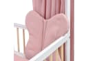 Baby-Delux Komplettbett Hausbett 60x120 cm weiß Natur mit Bettwäsche Bild 4