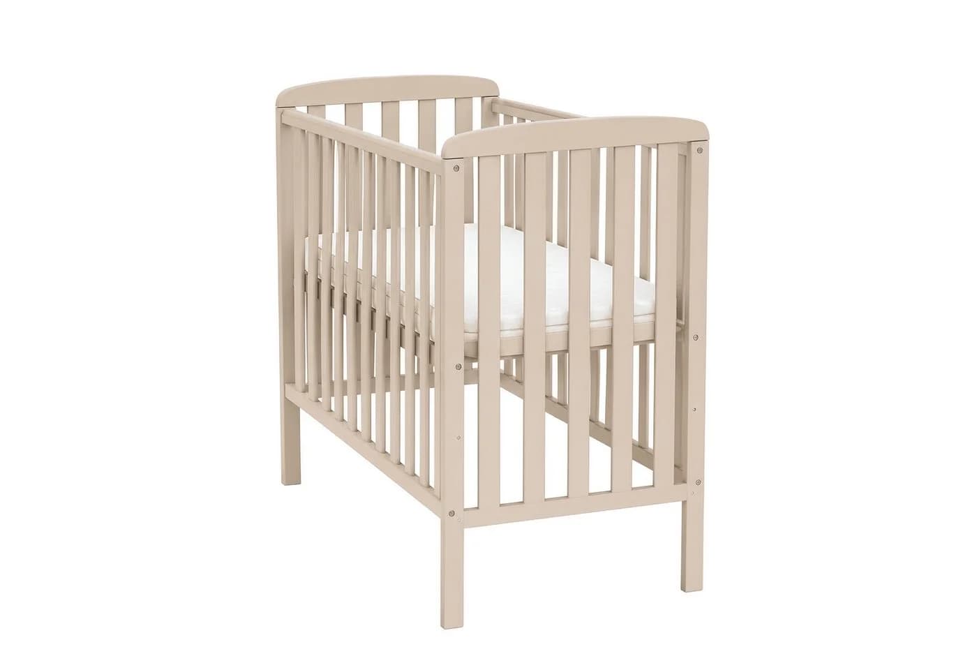 Baby-Delux Compact Beistellbett Kaschmir Beige höhenverstellbar mit Matratze - Bild 3