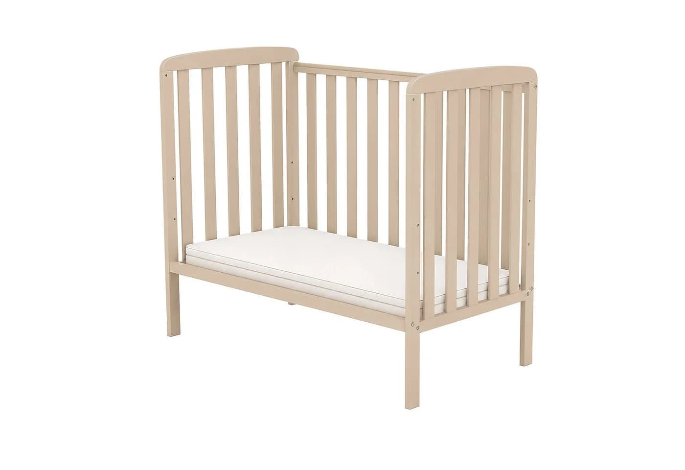 Baby-Delux Compact Beistellbett Kaschmir Beige höhenverstellbar mit Matratze - Bild 5