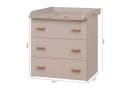 Baby-Delux Babyzimmer-Set Lou 6-tlg. Kaschmir-Beige Bild 5
