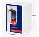 WestCraft Papierservietten 1/8 Falz Weiß für Spender 250 St Bild 4