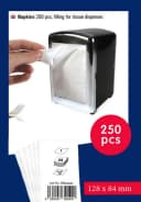 WestCraft Papierservietten 1/8 Falz Weiß für Spender 250 St Bild 5
