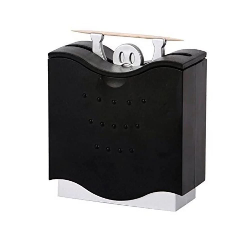 Balvi Zahnstocherspender Pick a boo Schwarz Metall + Kunststoff - Bild 2